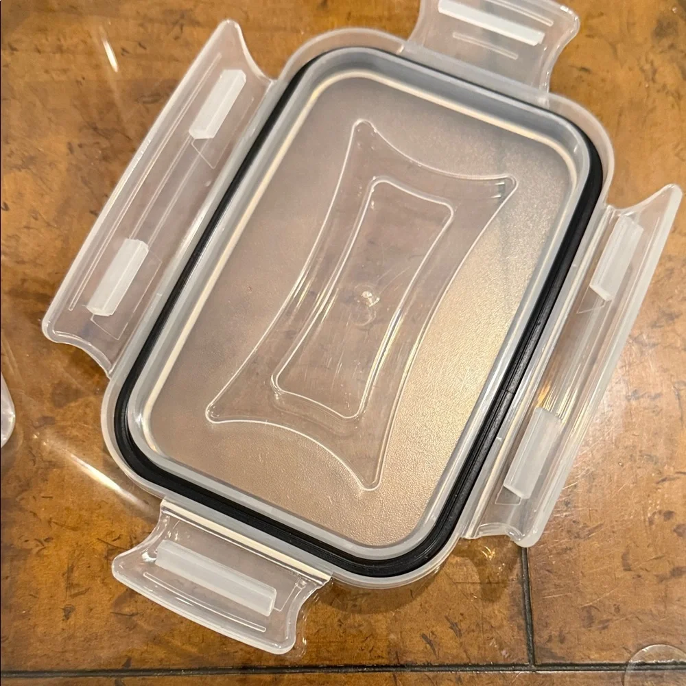 Clear Stackable Storage Containers-12 plastic containers with air tight lids